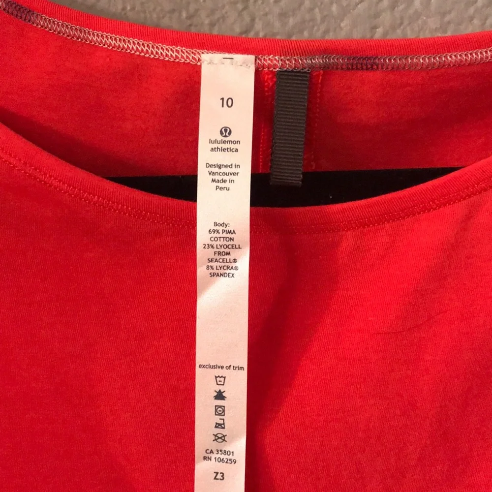 Lululemon Longer Top/Short Dress - Picture 3 of 3